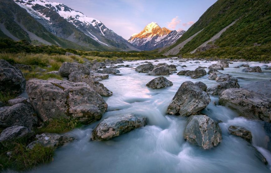 (MT) Mount Cook Private Day Tour From Christchurch – HD05